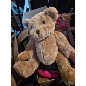 Traditional teddy brown stuffed bear